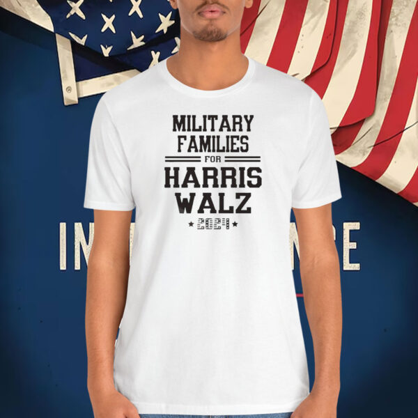 Military Families For Harris Walz 2024 Shirt