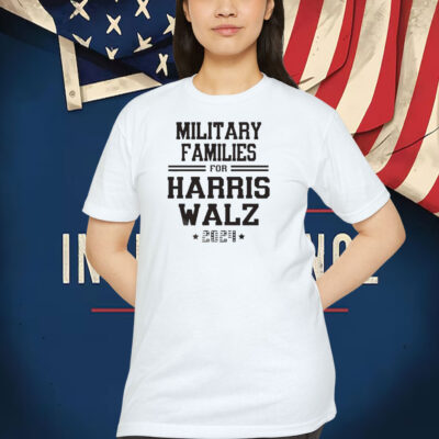Military Families For Harris Walz 2024 Shirt