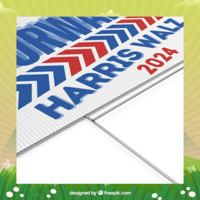 New Way Forward Harris Walz 2024 Yard Sign