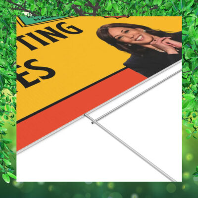 Now Accepting Votes Kamala Harris For The People Yard Sign