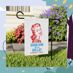 Official Grab Him By The Ballot Kamala 2024 Flag
