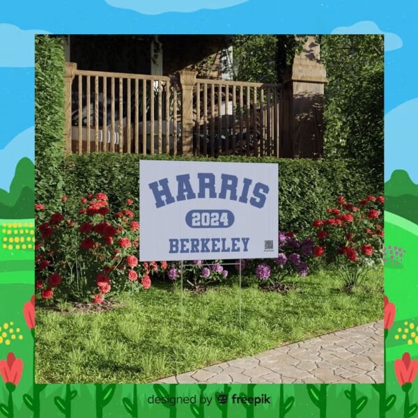Official Harris 2024 Berkeley Yard Signs