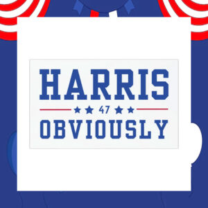 Official Harris 47 Obviously Car Magnet