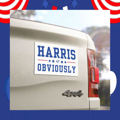 Official Harris 47 Obviously Car Magnet