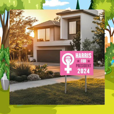 Official Harris For President 2024 Yard Signs
