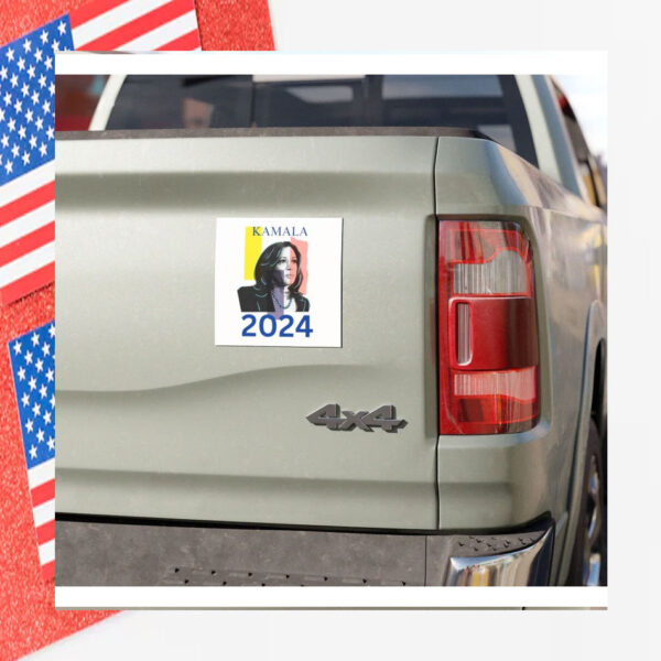 Official Kamala Harris 2024 Car Magnet