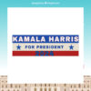 Official Kamala Harris For President 2024 Car Magnets