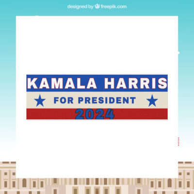 Official Kamala Harris For President 2024 Car Magnets