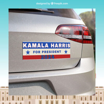 Official Kamala Harris For President 2024 Car Magnets