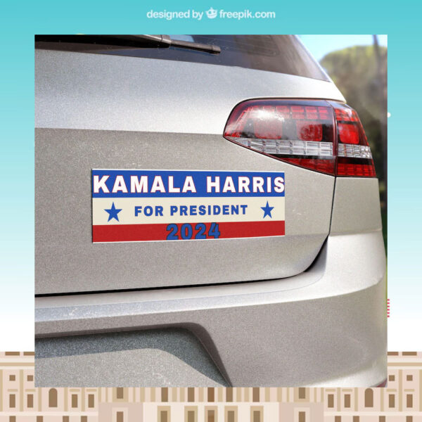 Official Kamala Harris For President 2024 Car Magnets