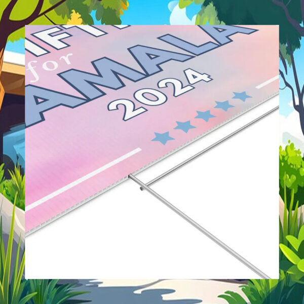 Official Swifties For Kamala 2024 Yard Signs