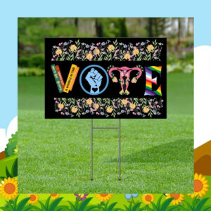 Official Vote Harris Walz 2024 Election Yard Signs