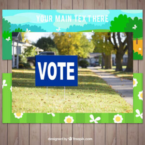 Official Vote Kamala Harris Yard Sign