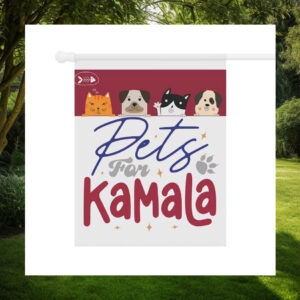 Pets For Kamala Flag