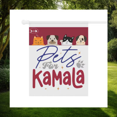 Pets For Kamala Flag