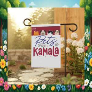 Pets For Kamala Harris Flag