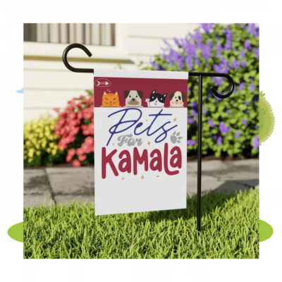 Pets For Kamala President Flag