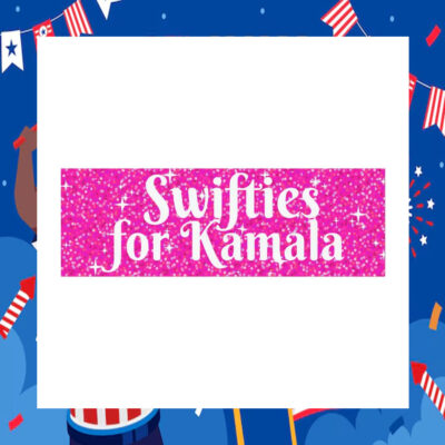 Pink For Kamala Car Magnet