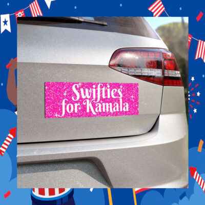 Pink For Kamala Car Magnet