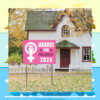 Pink Harris For President 2024 Plastic Yard Sign