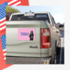 Pink Kamala Harris 2024 Car Magnets