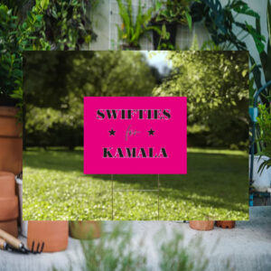 Pink Swifties For Kamala Election Yard Sign
