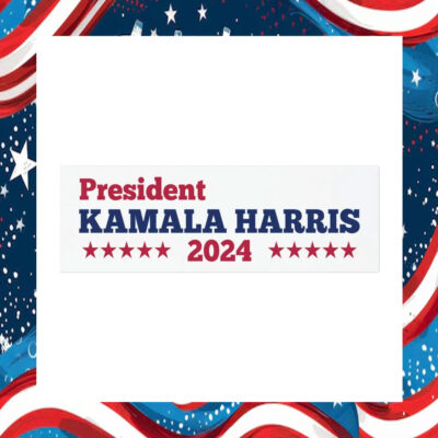President Kamala Harris 2024 Car Magnet