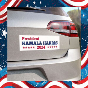 President Kamala Harris 2024 Car Magnet