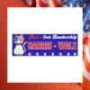 Purr - Fect Leadership Harris - Walz Car Magnet