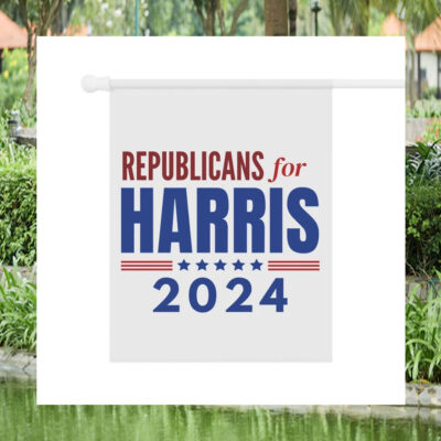 Republicans For Harris 2024 Political Flag