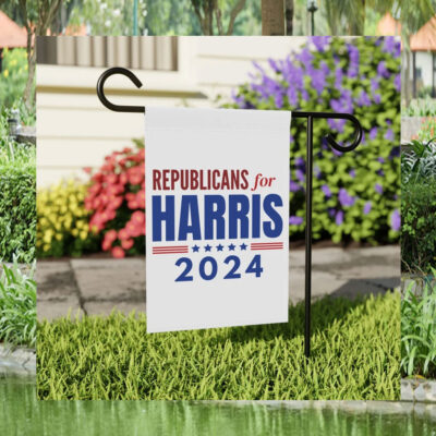 Republicans For Harris 2024 Political Flag