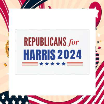 Republicans For Harris 24 Car Magnets