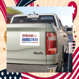 Republicans For Harris 24 Car Magnets