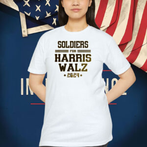 Soldier For Harris Walz 2024 Shirt