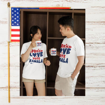Spread Love Vote Kamala Mug