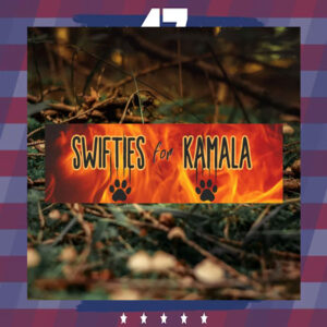 Swifties For Cat Kamala Car Magnet
