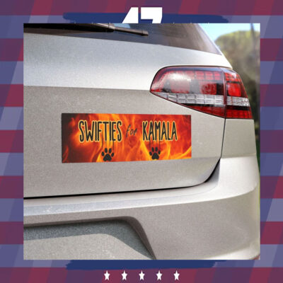 Swifties For Cat Kamala Car Magnet