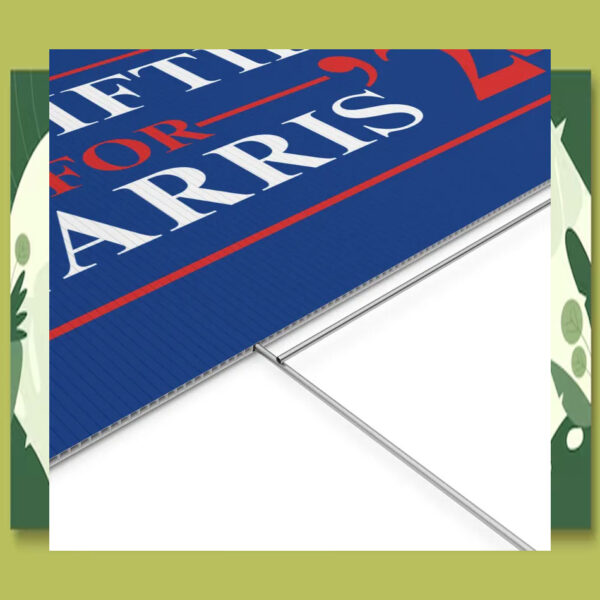 Swifties For Harris 24 Plastic Yard Sign