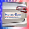 Swifties For Harris 24 We Are Not Going Back. Like Ever. Car Magnet