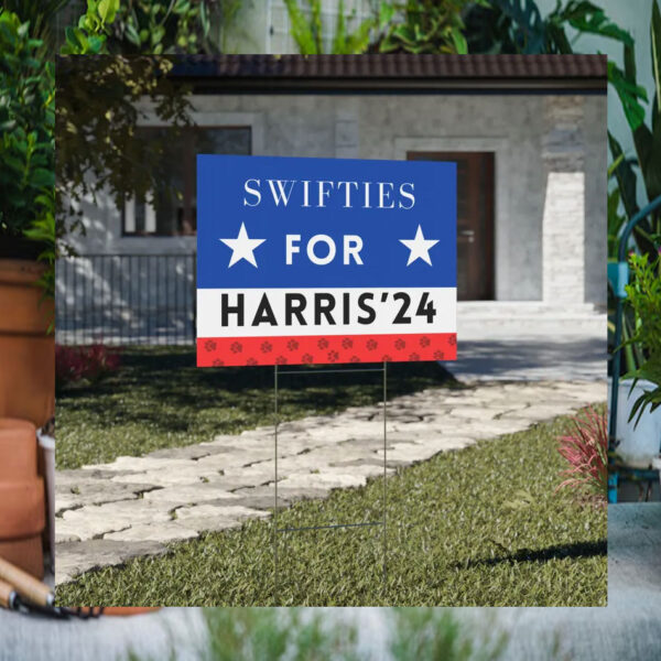Swifties For Harris 24 Yard Sign