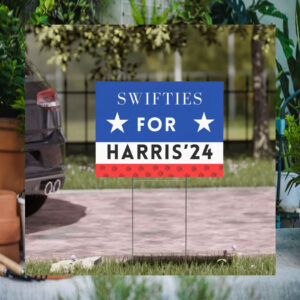 Swifties For Harris 24 Yard Sign