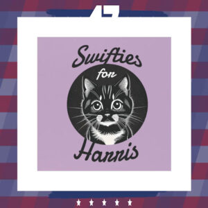 Swifties For Harris Car Magnets