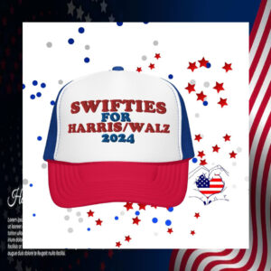 Swifties For Harris Walz 2024 Hat