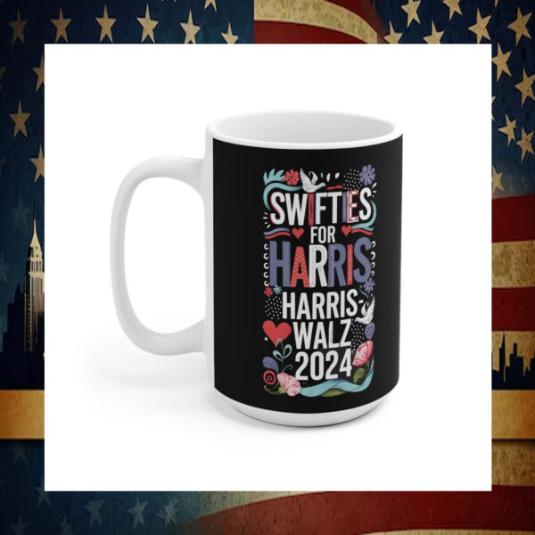 Swifties For Harris Walz 2024 Mug