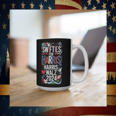 Swifties For Harris Walz 2024 Mug