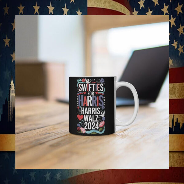 Swifties For Harris Walz 2024 Mug