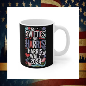 Swifties For Harris Walz 2024 Mug