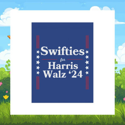 Swifties For Harris Walz 24 Flag