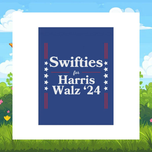 Swifties For Harris Walz 24 Flag