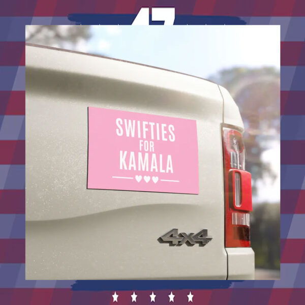 Swifties For Kamala Car Magnets